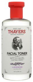 THAYERS: Witch Hazel With Aloe Vera Formula Lavender Alcohol Free Toner, 12 oz