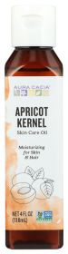 AURA CACIA: Natural Skin Care Oil Rejuvenating Apricot Kernel, 4 Oz