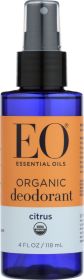 EO PRODUCTS: Organic Deodorant Spray Citrus, 4 Oz