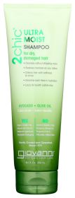 GIOVANNI COSMETICS: 2chic Ultra-Moist Shampoo Avocado & Olive Oil, 8.5 oz