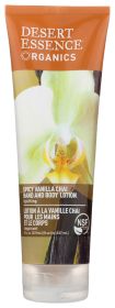 DESERT ESSENCE: Organic Hand & Body Lotion Spicy Vanilla Chai, 8 oz