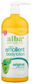 ALBA BOTANICA: Very Emollient Body Lotion Original, 32 oz