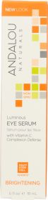 ANDALOU NATURALS: Luminous Eye Serum Brightening, 0.6 Oz