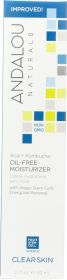 ANDALOU NATURALS: Oil Free Moisturizer Acai + Kombucha, 2.1 oz